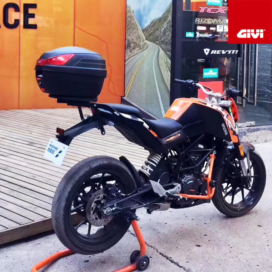 ktm duke 200 luggage carrier