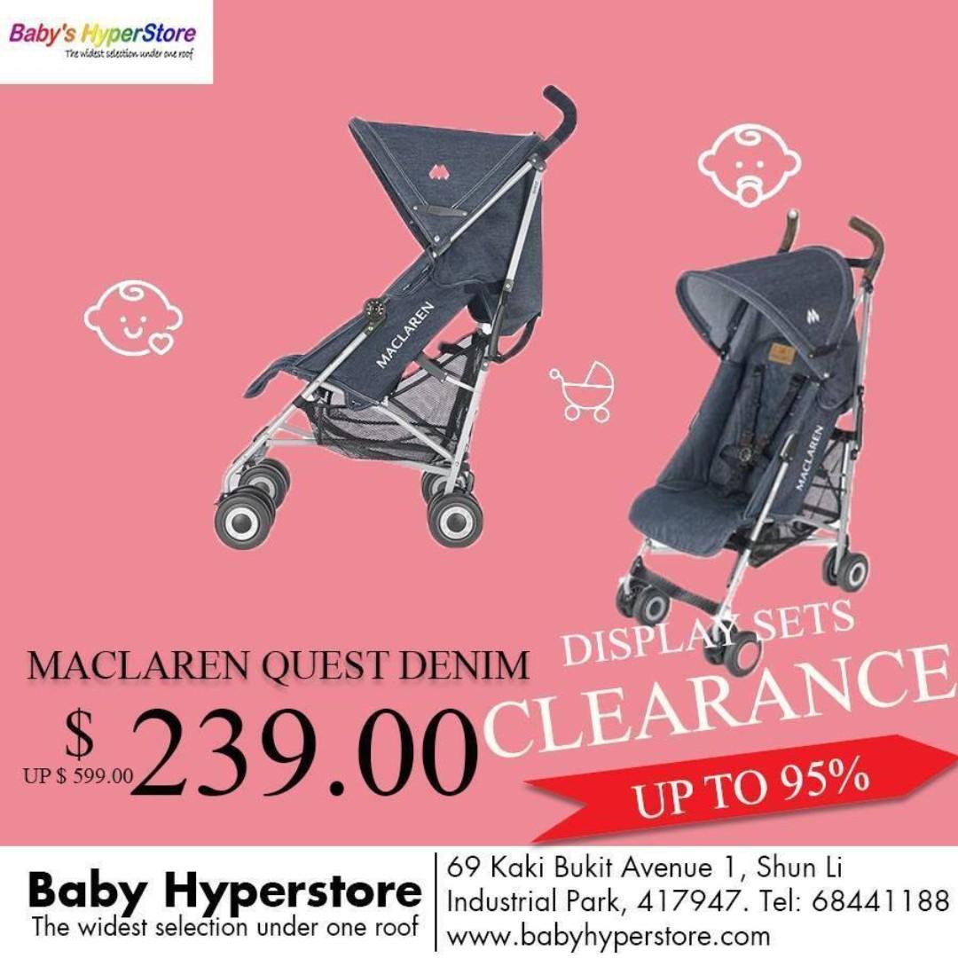 maclaren quest stroller weight