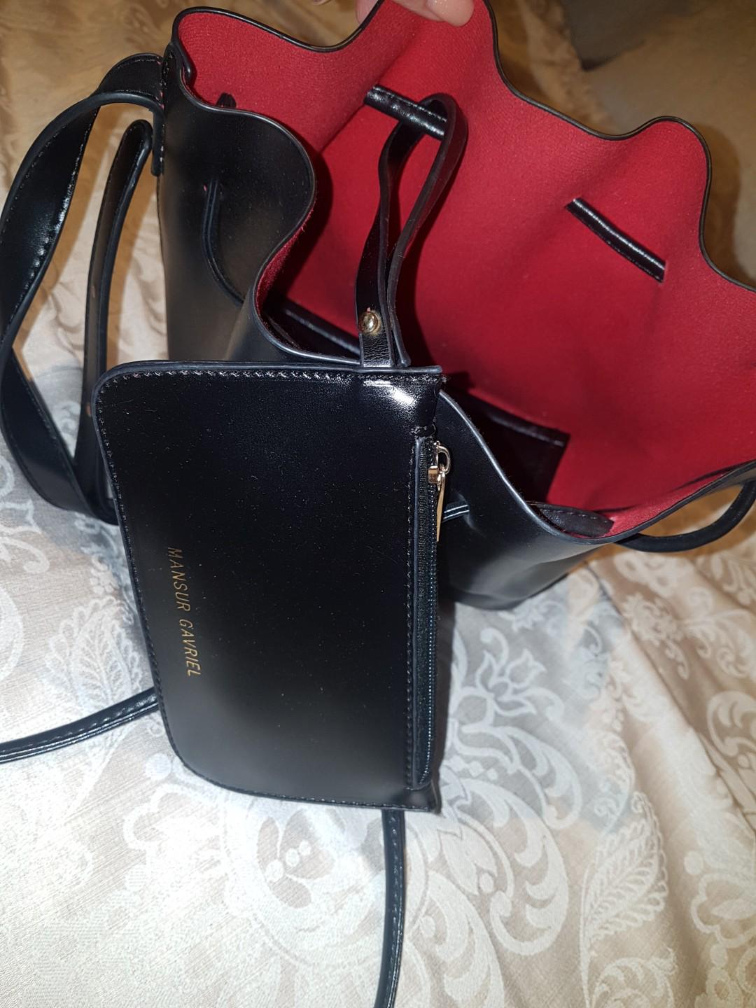 Mansur gavriel bucket bag replica Sale