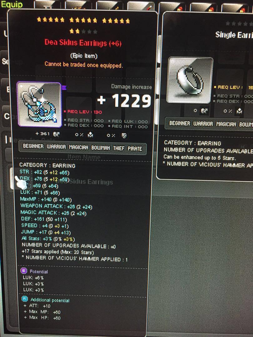 Maplesea Aquila LUK Eq sales Video Gaming Gaming Accessories