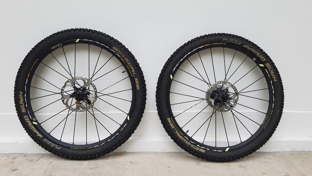 mavic crossmax st 26 wheelset