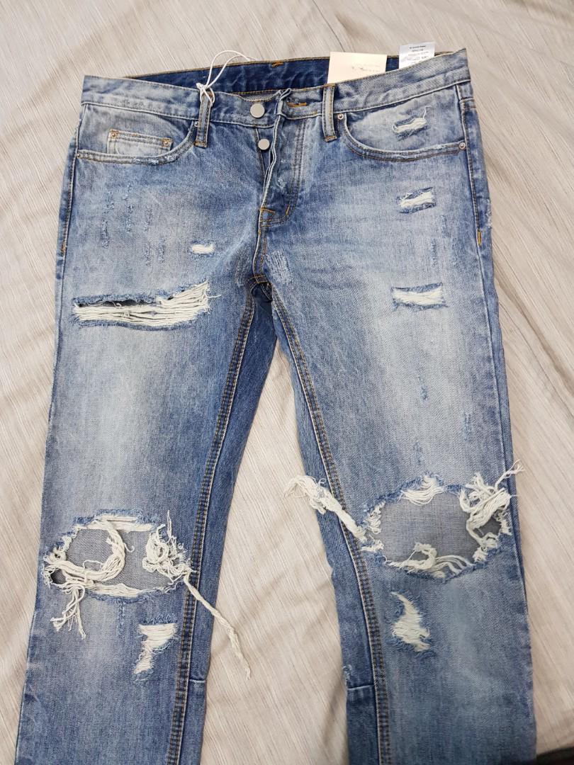 mnml m1 zipper jeans 15oz. size 32 Men s Fashion Bottoms Jeans