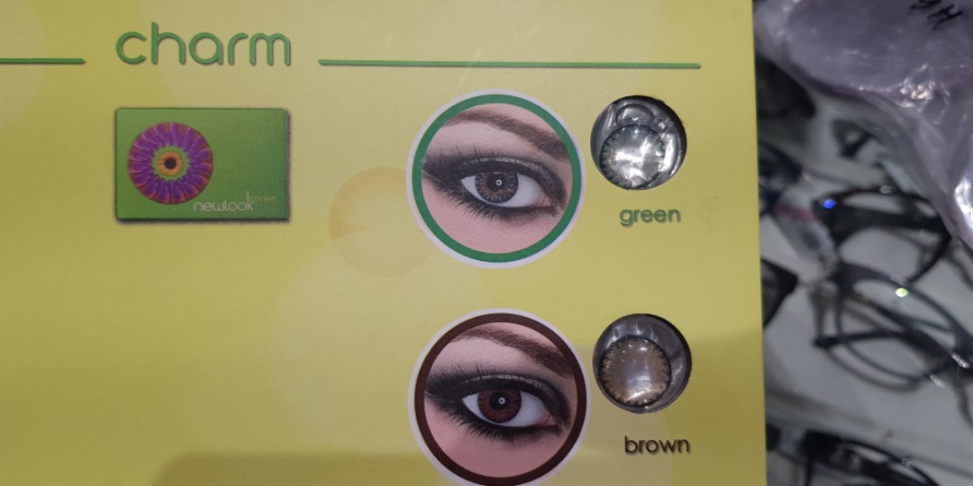 New Soft Lens New Look Charm Brown Health Beauty Perfumes