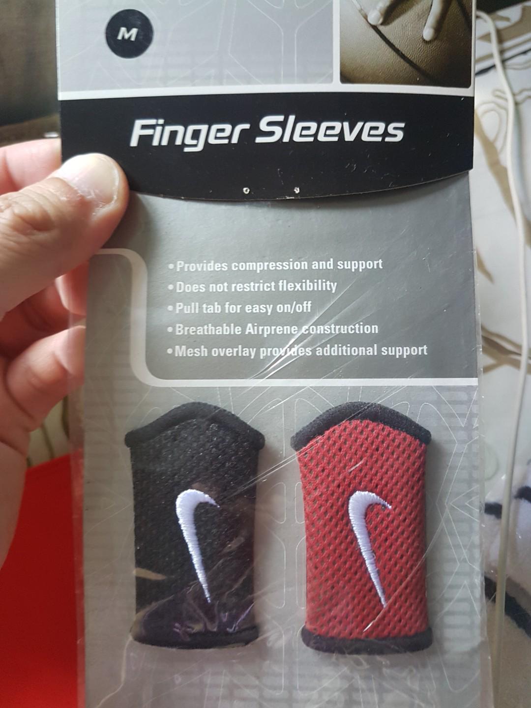 Nike basketball finger sleeves, Sports 