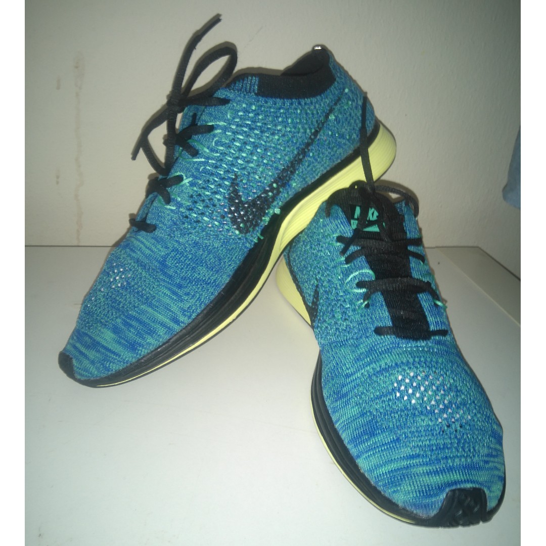 Nike flyknit racers blue lagoon outlet