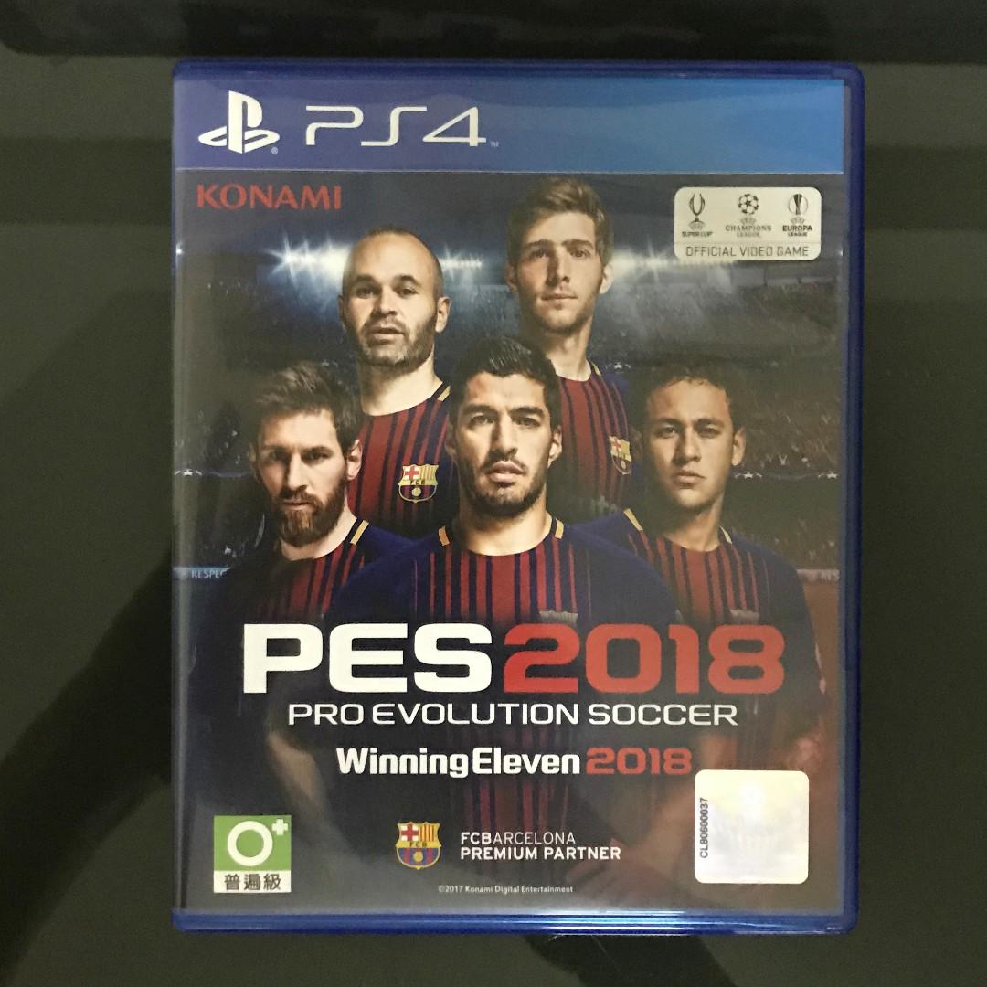 playstation pes 2018