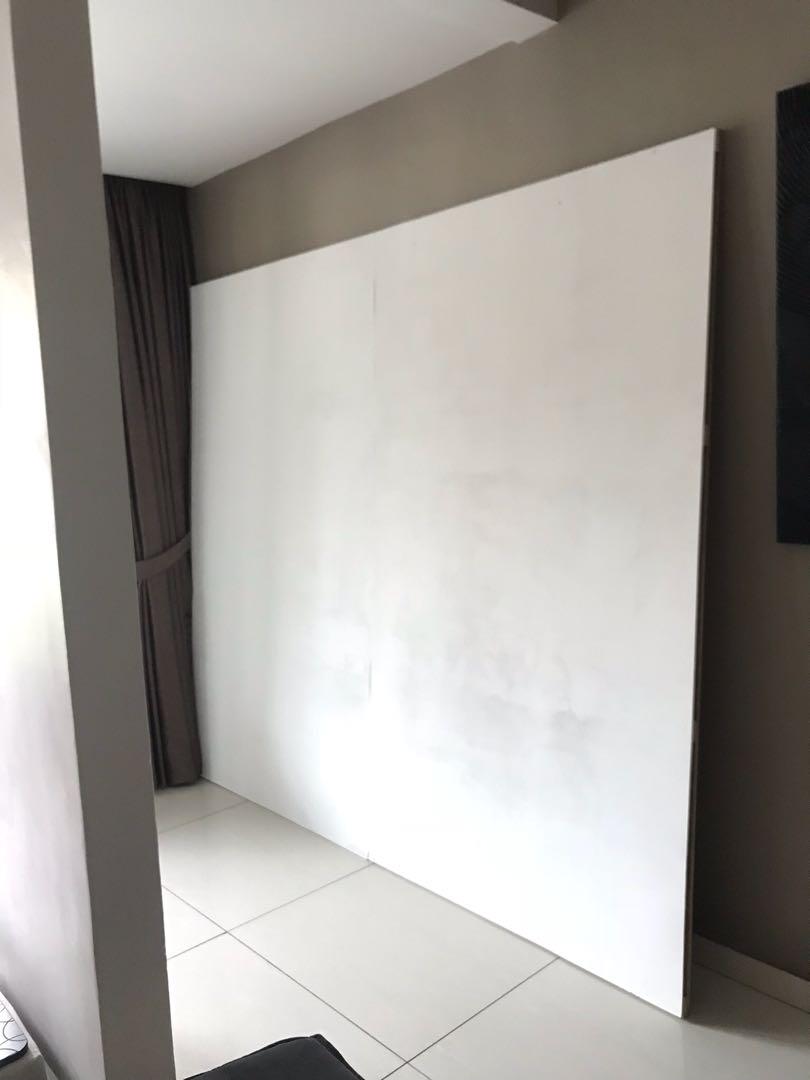 Plain White Plywood Backdrop, Hobbies & Toys, Stationery & Craft