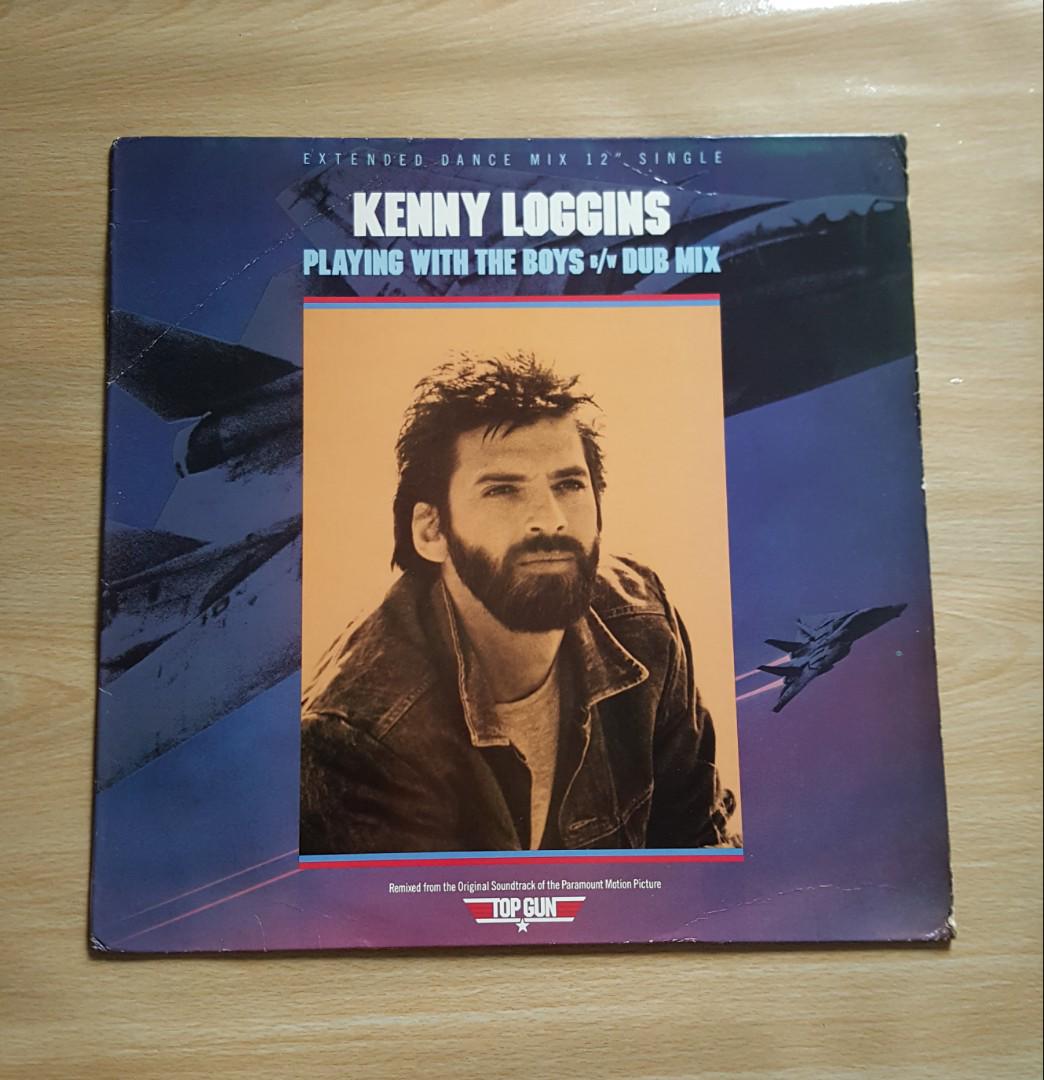 Playing With The Boys Kenny Loggins 12 Single Vinyl Record