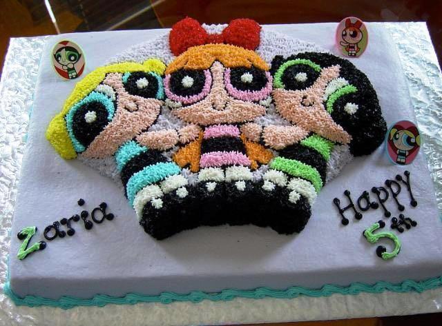 TATI YAYO 🥶❄️ — Powerpuff Girls Birthday Cake!
