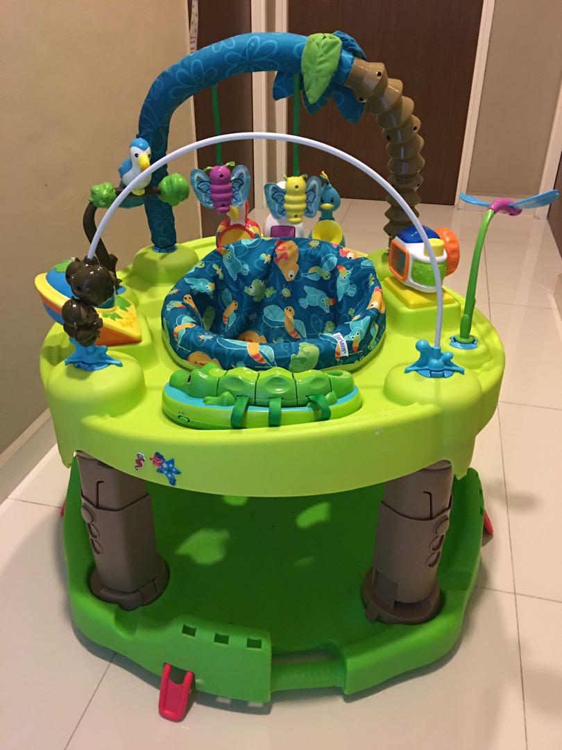 evenflo exersaucer life in the amazon