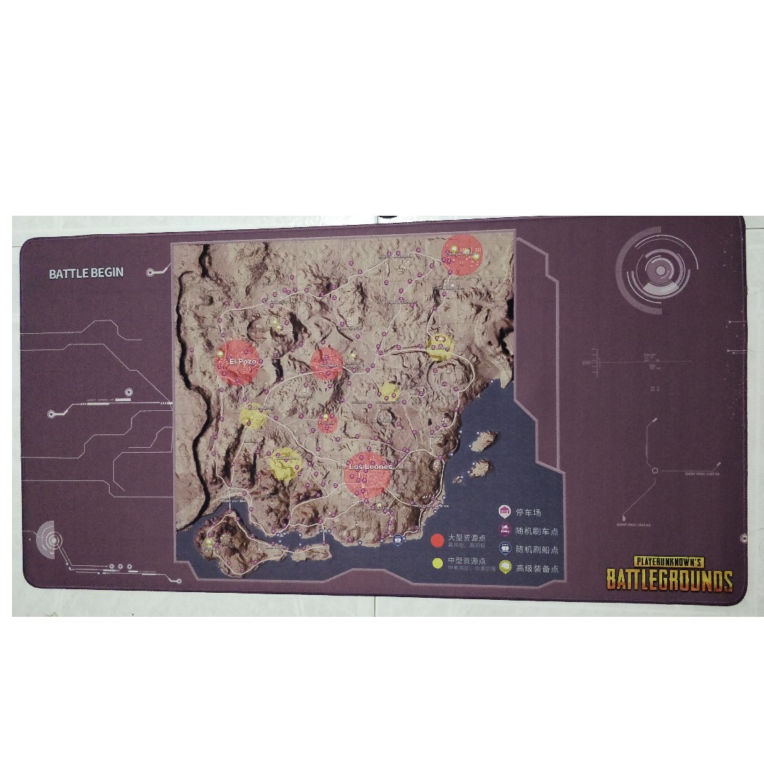 Pubg Miramar Map Big Size Mouse Pad Electronics Computer Parts Accessories On Carousell Miramar is the second playable map created for playerunkown's battlegrounds. carousell