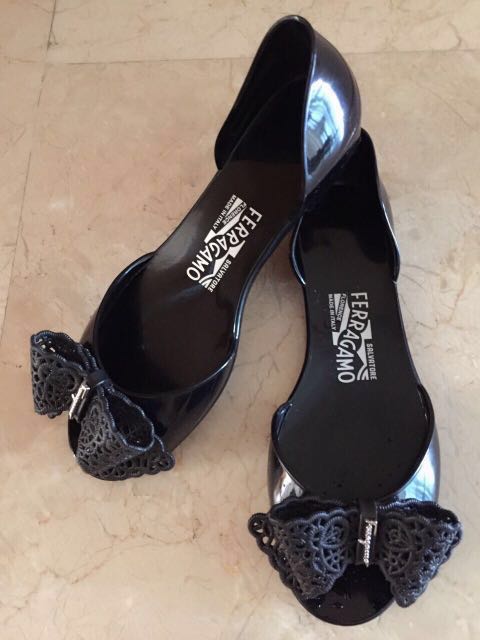 ferragamo jelly shoes price