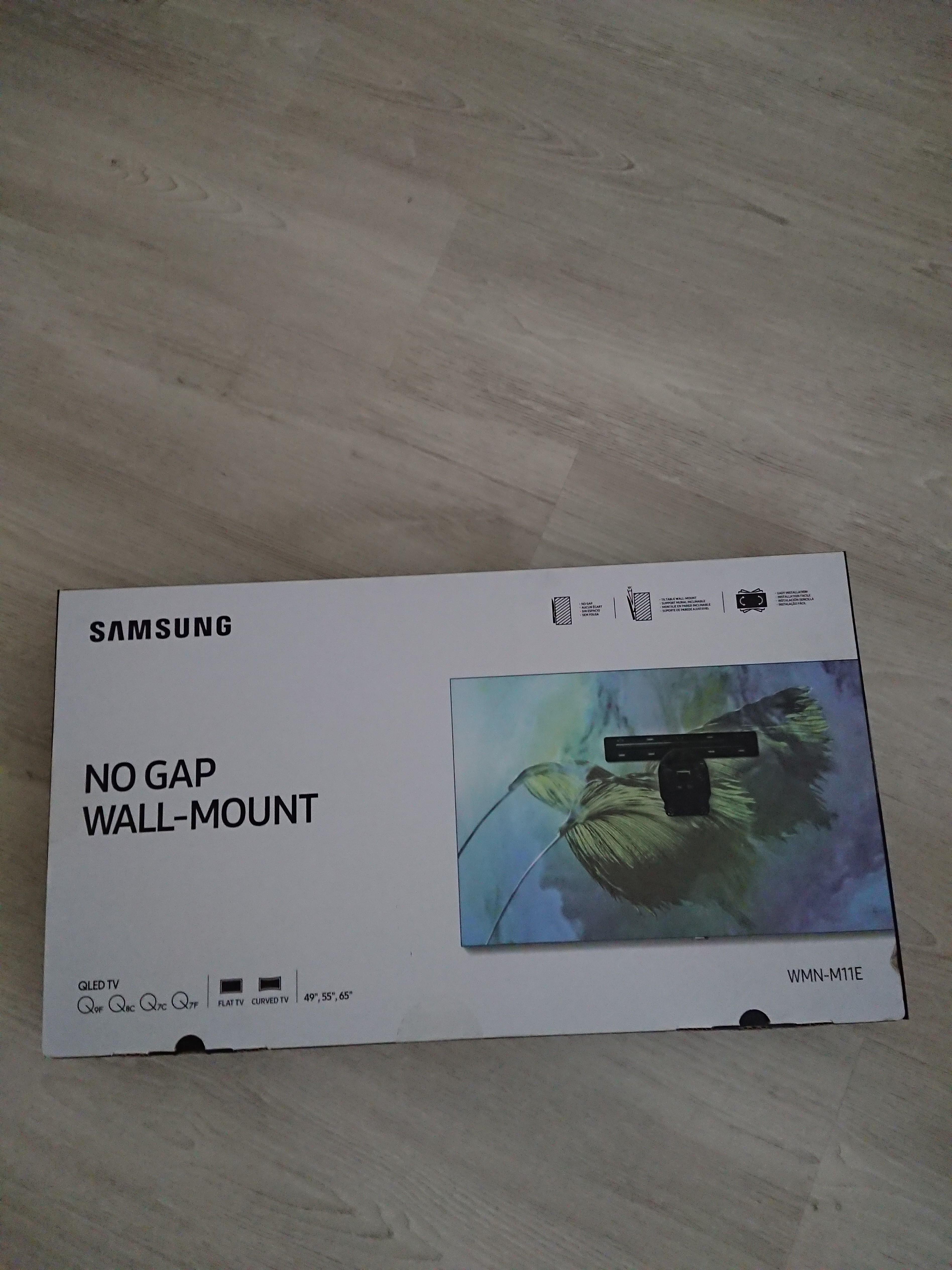 Samsung no gap wall mount TV Home Appliances TV Entertainment TV