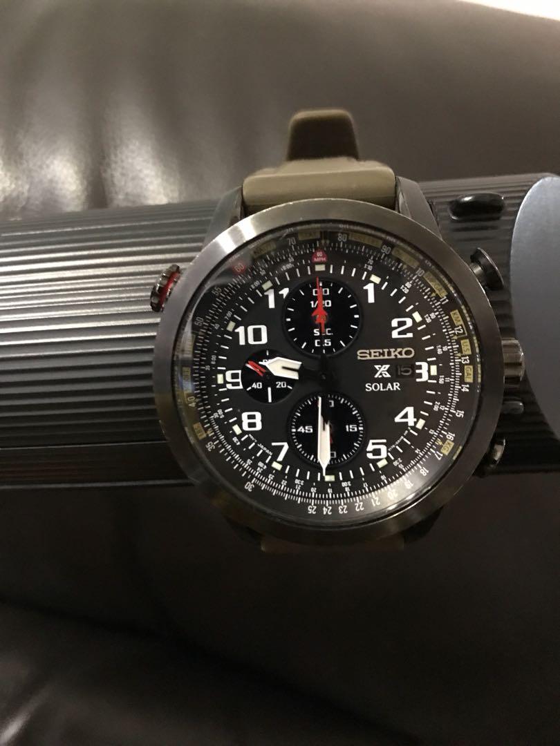 Seiko solar V176, Men's Fashion, Watches \u0026 Accessories, Watches on Carousell