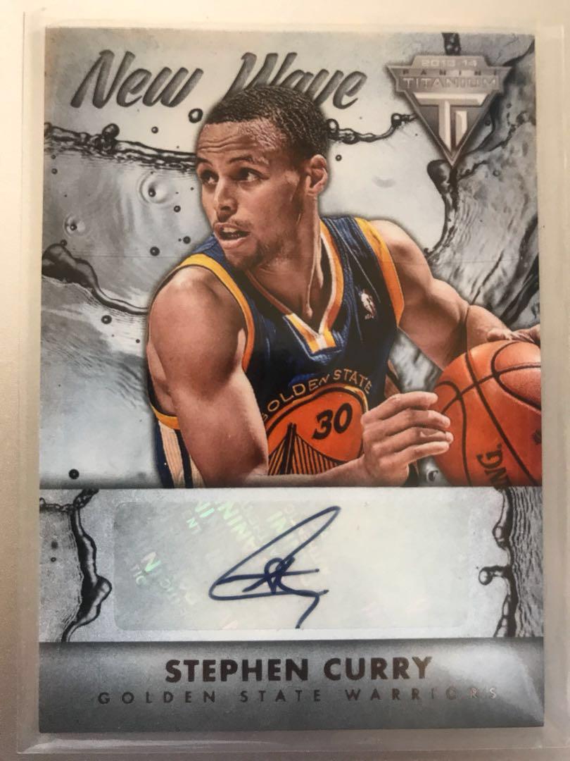 Stephen Curry Autograph Basketball Card Auto Nba Vintage