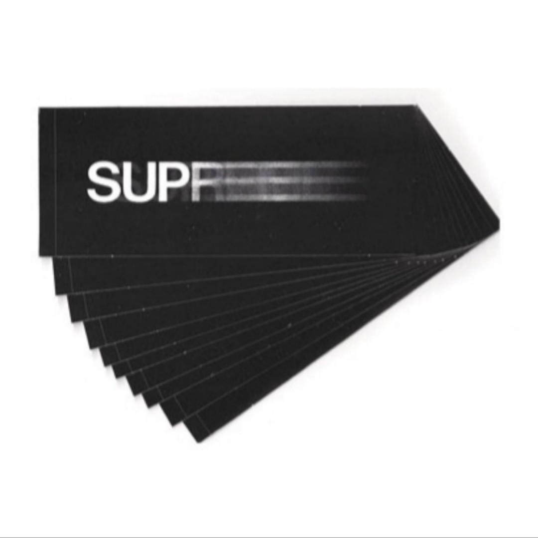 Supreme outlet motion sticker