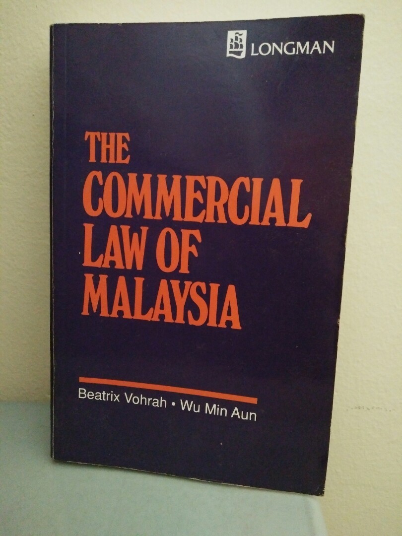 The Commercial Law Of Malaysia Textbooks On Carousell