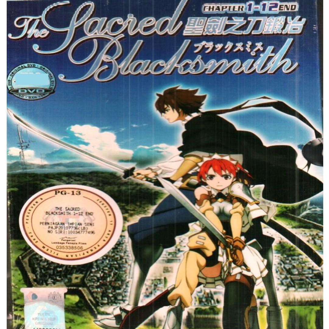 The Sacred Blacksmith Chapter 1-12 End Anime DVD, Hobbies & Toys, Music &  Media, CDs & DVDs on Carousell