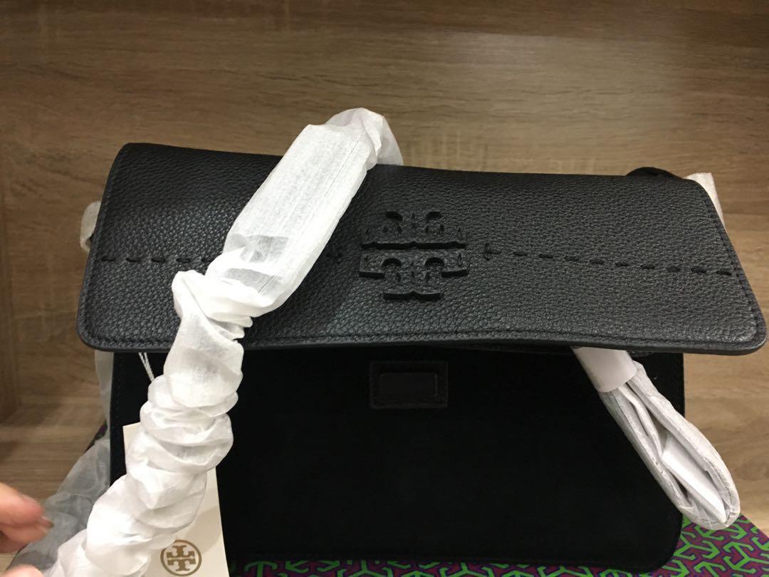 Mcgraw mixed deals suede shoulder bag