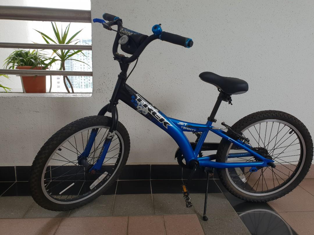 Trek Children Kid Bike 20 Inch Black And Blue Bicycles Pmds