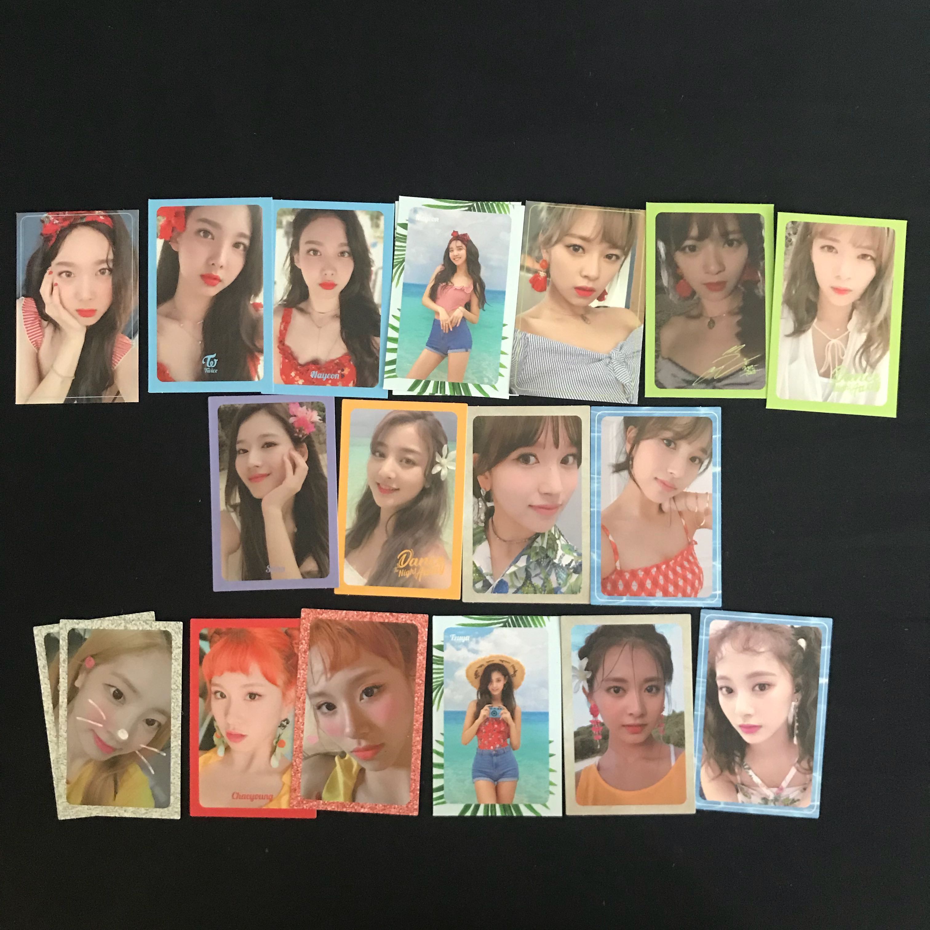 Twice Dance The Night Away Photocards, Toys & Collectibles, Fan