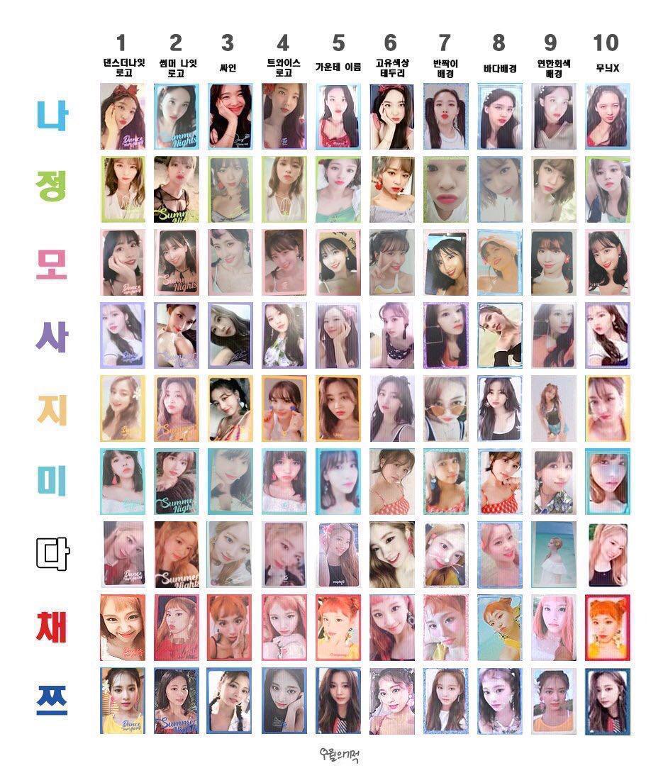 Twice Dance The Night Away Photocards, Toys & Collectibles, Fan