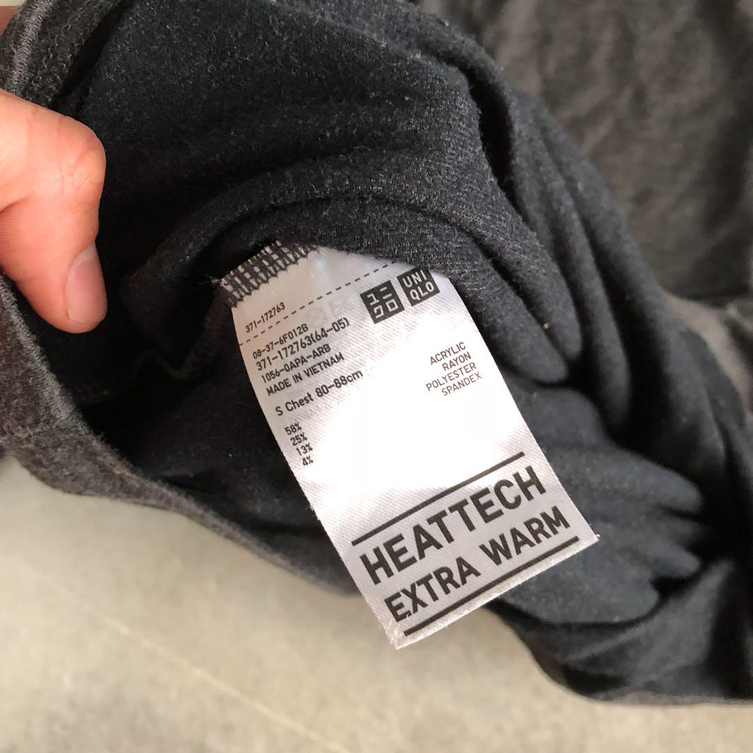 Extra Warm White Heattech Uniqlo Size S, Men's Fashion, Activewear on  Carousell