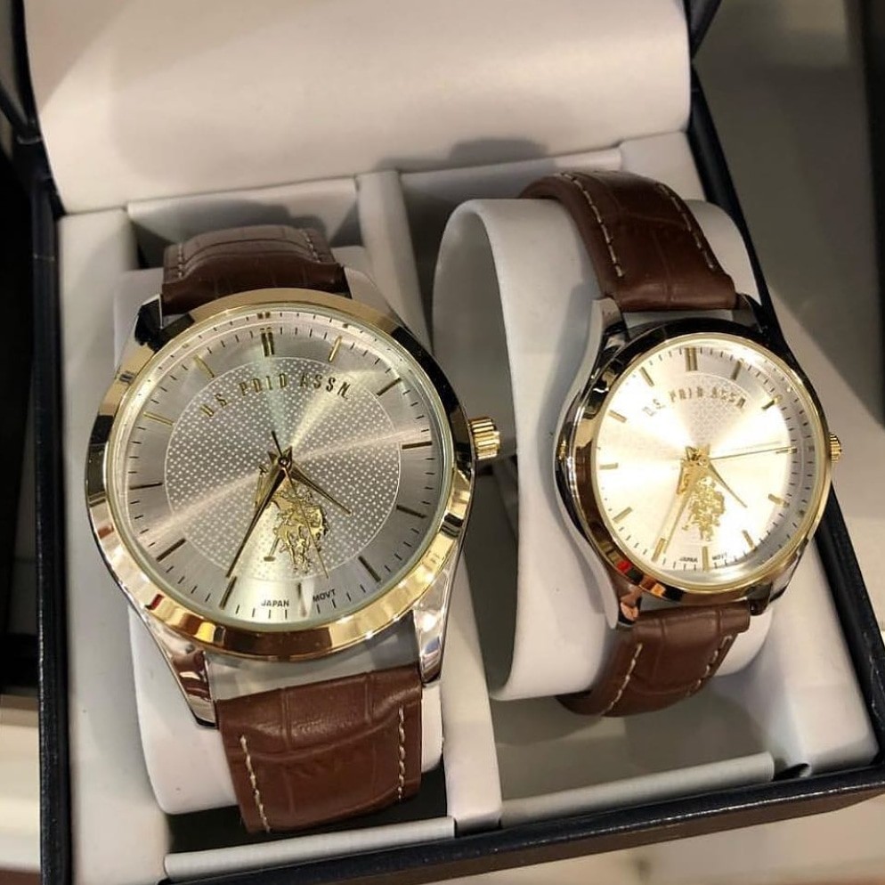 us polo watches couple