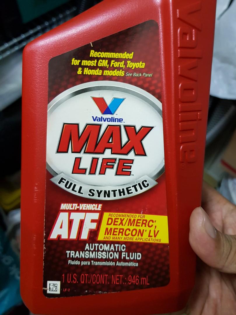Valvoline Maxlife ATF, Car Accessories, Accessories on Carousell