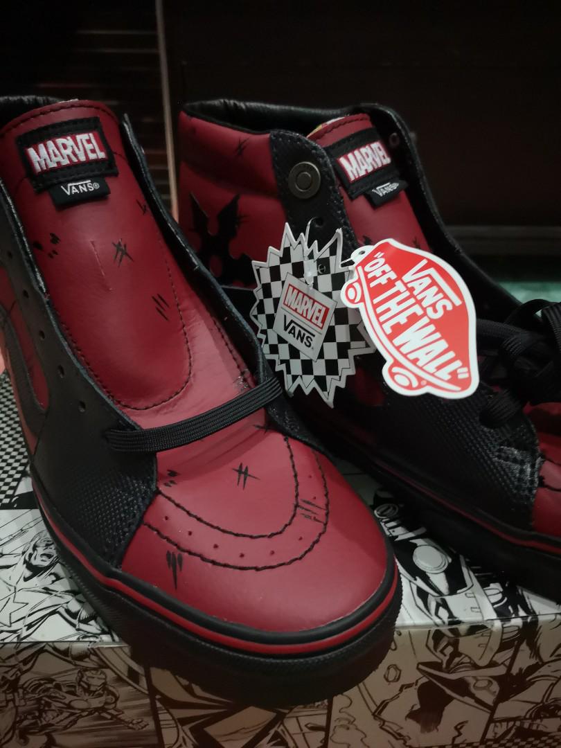 marvel vans deadpool