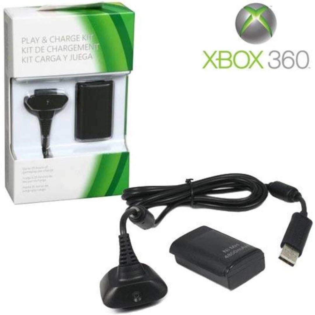 Xbox 360 Controller 5 In 1 Play Charge Kit Toys Games Video Gaming Gaming Accessories On Carousell