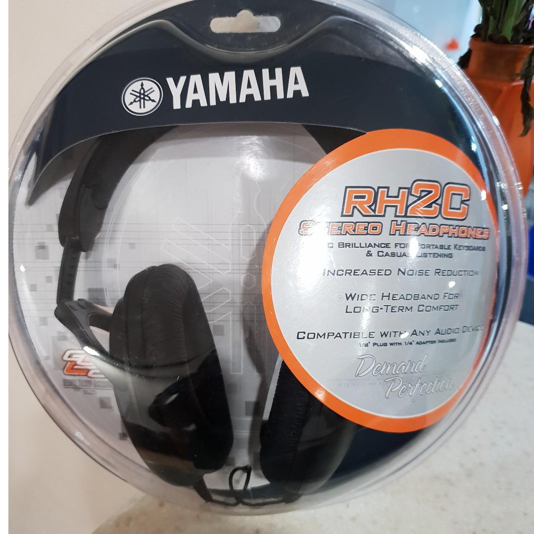 Yamaha RH2C Stereo Headphones Brandnew Audio Headphones