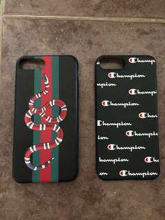 Gucci & Champion IPhone 7Plus/8Plus phone case