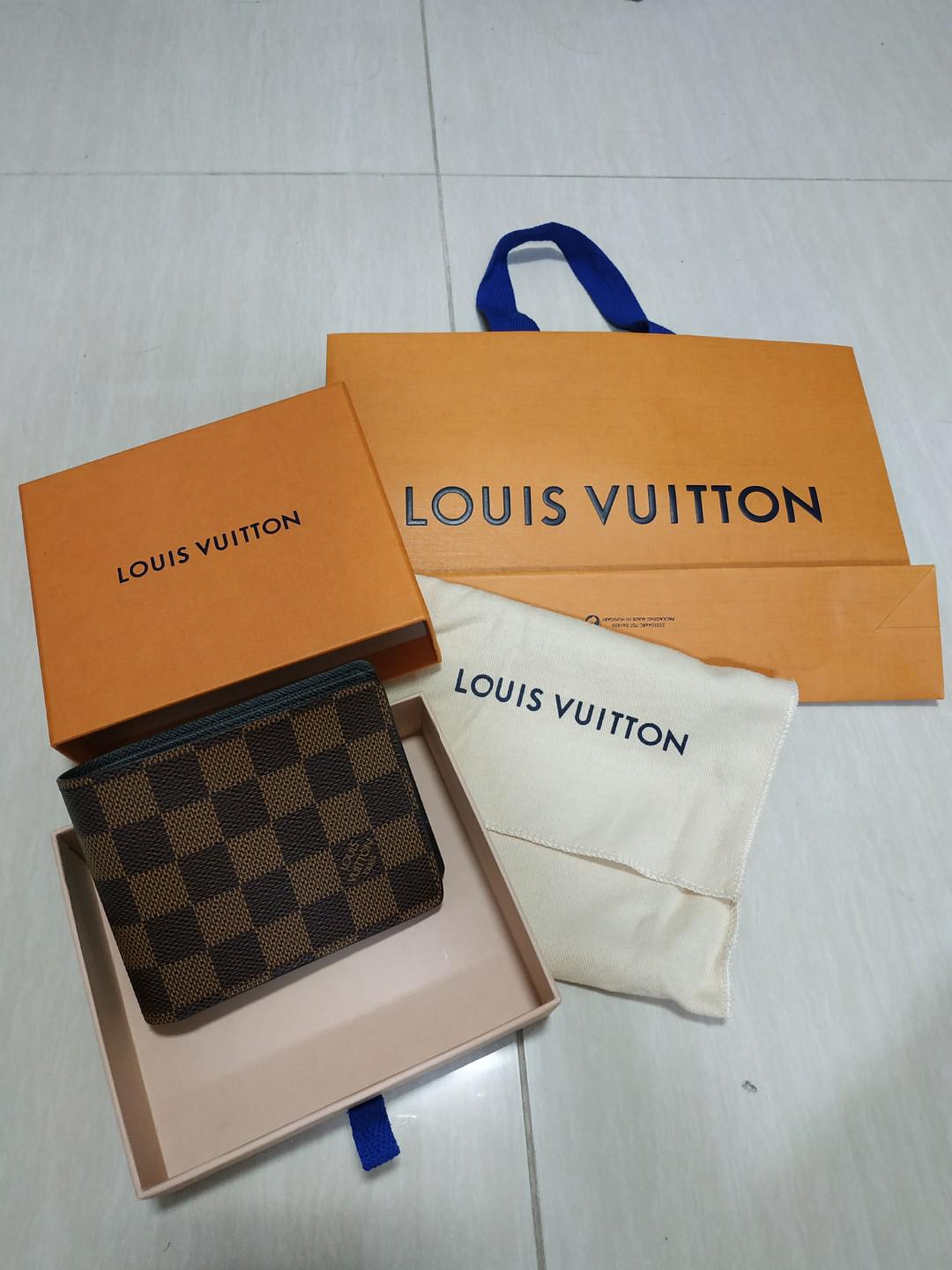 NEW LOUIS VUITTON WALLETS MULTIPLE N60895 SHORT FOLD WALLET - Celebrity  standing