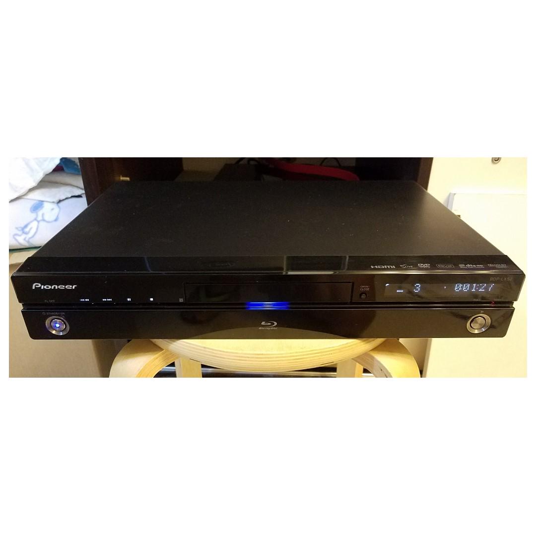 先鋒高級藍光影碟播放機Pioneer BDP-LX52 Blu Ray Player, 家庭電器