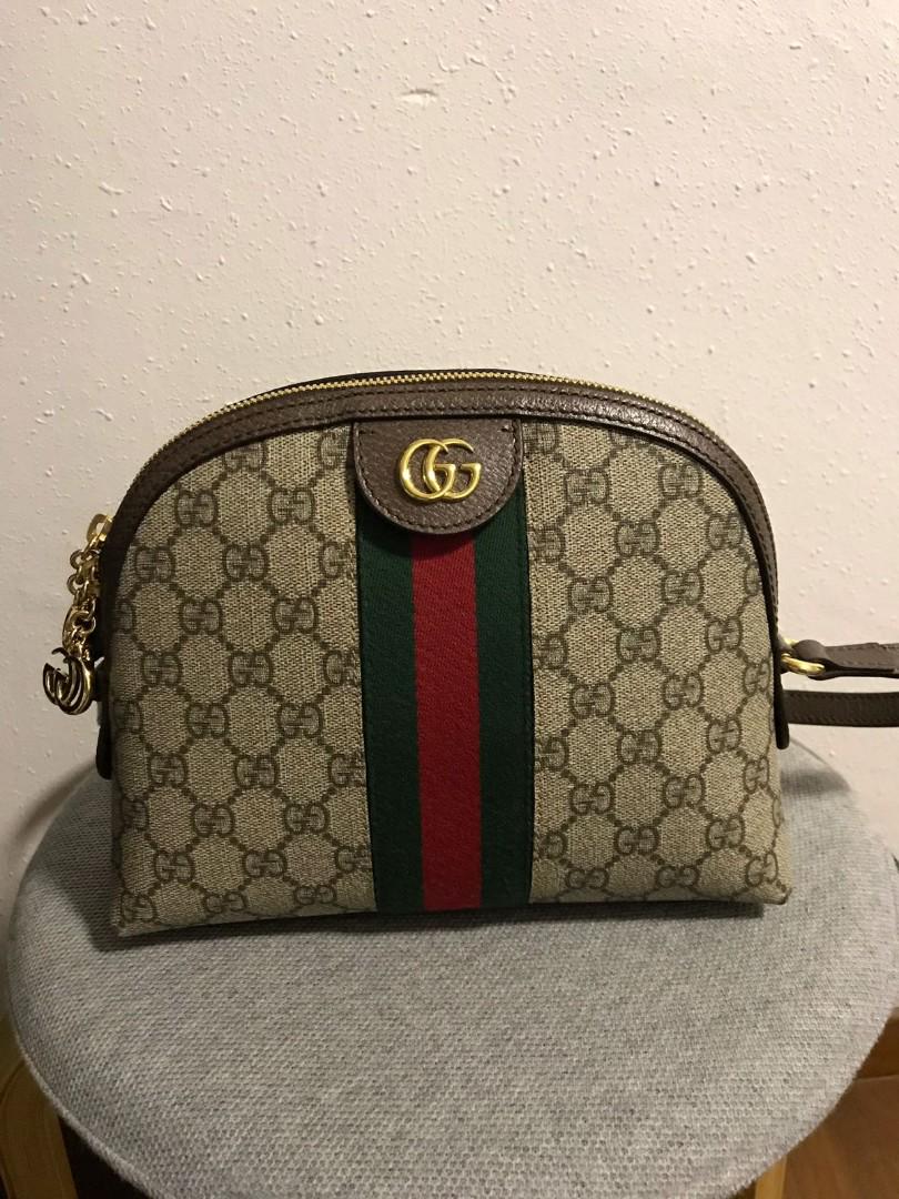 💯 Auth Gucci Supreme Ophidia Bag 