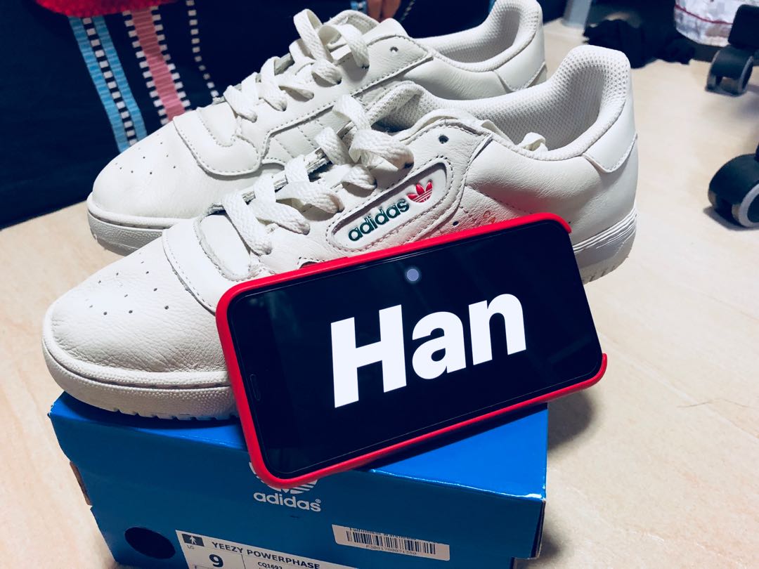 Adidas yeezy powerphase new arrivals calabasas core white