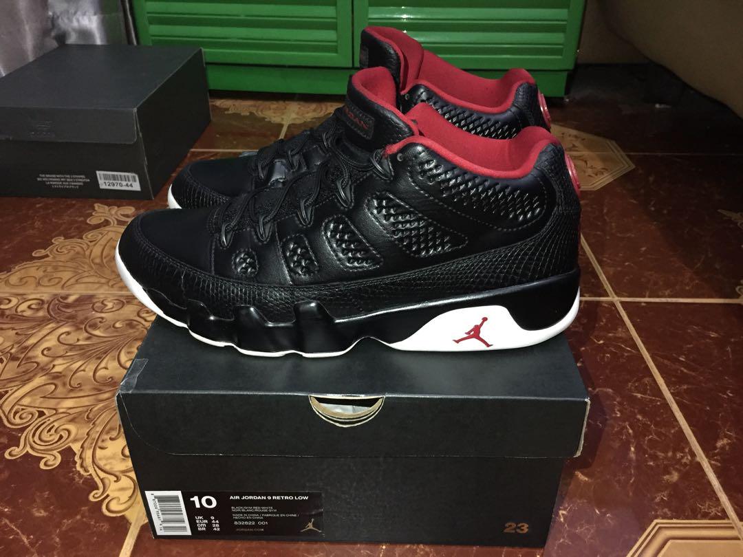 retro 9 low bred