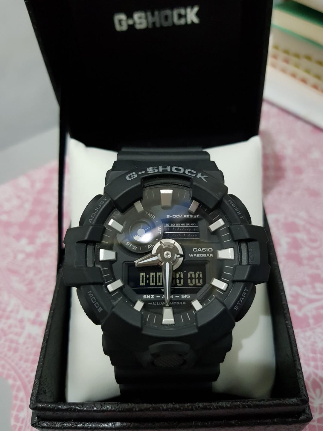 G shock wr 20 bar black new arrivals
