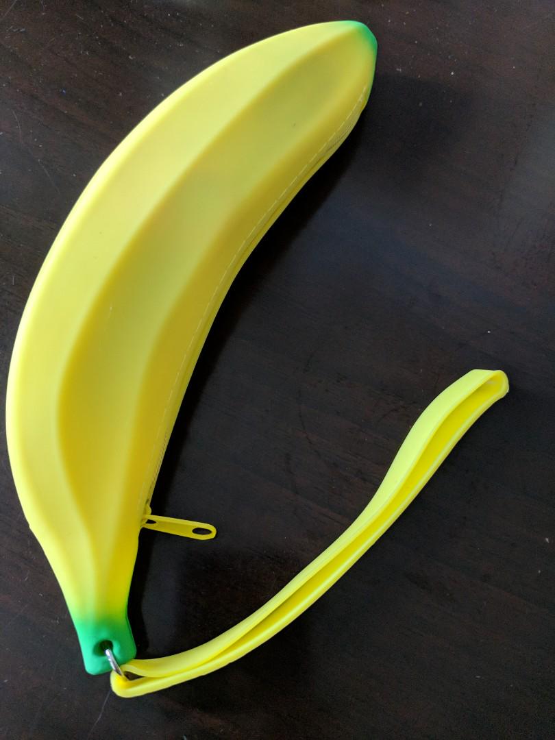 Banana pencil case, Hobbies & Toys, Stationery & Craft, Stationery ...