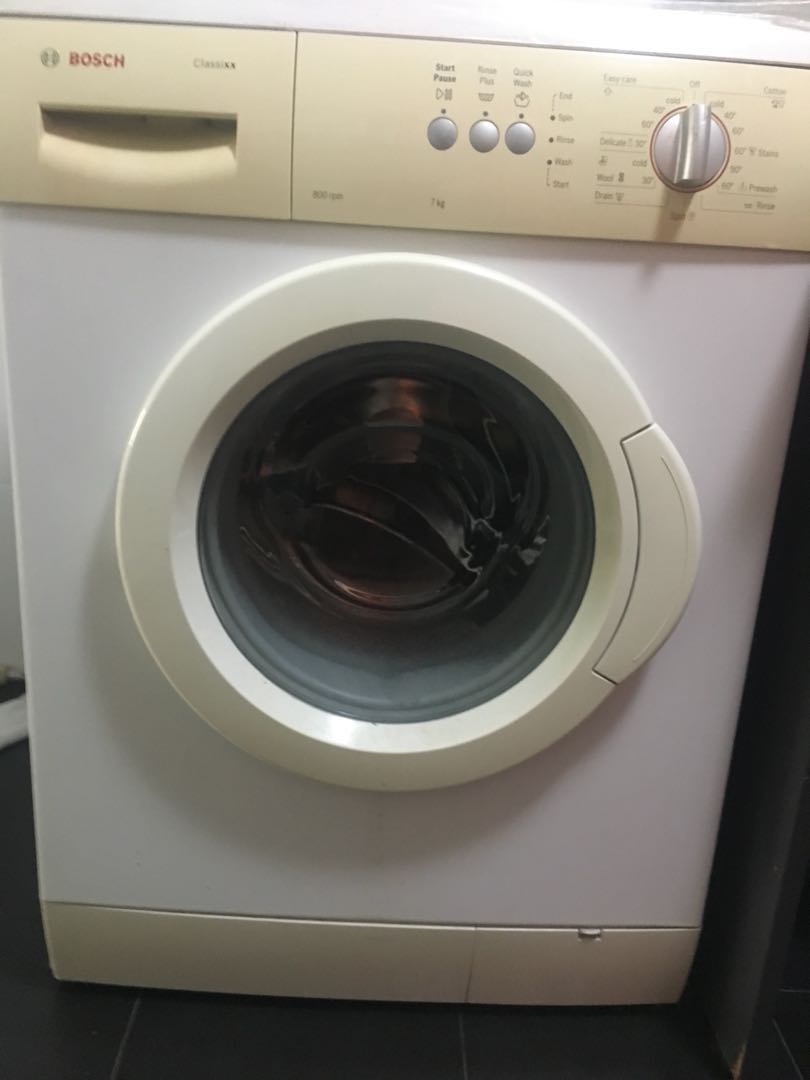Bosch 7kg front loader washing machine, TV & Home Appliances, Washing
