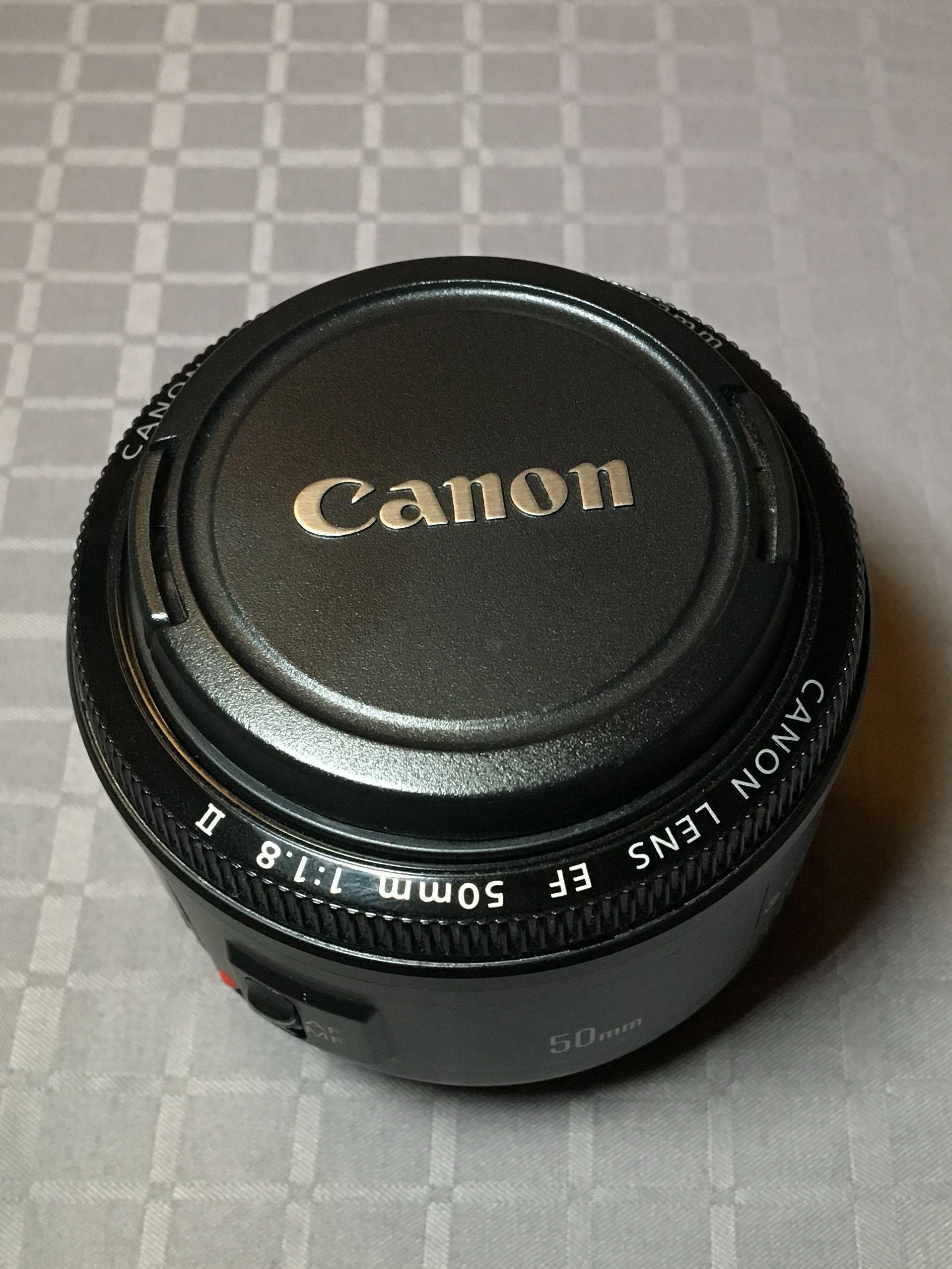 Canon Ef 50mm F 1 8 Ii Photography Lenses On Carousell