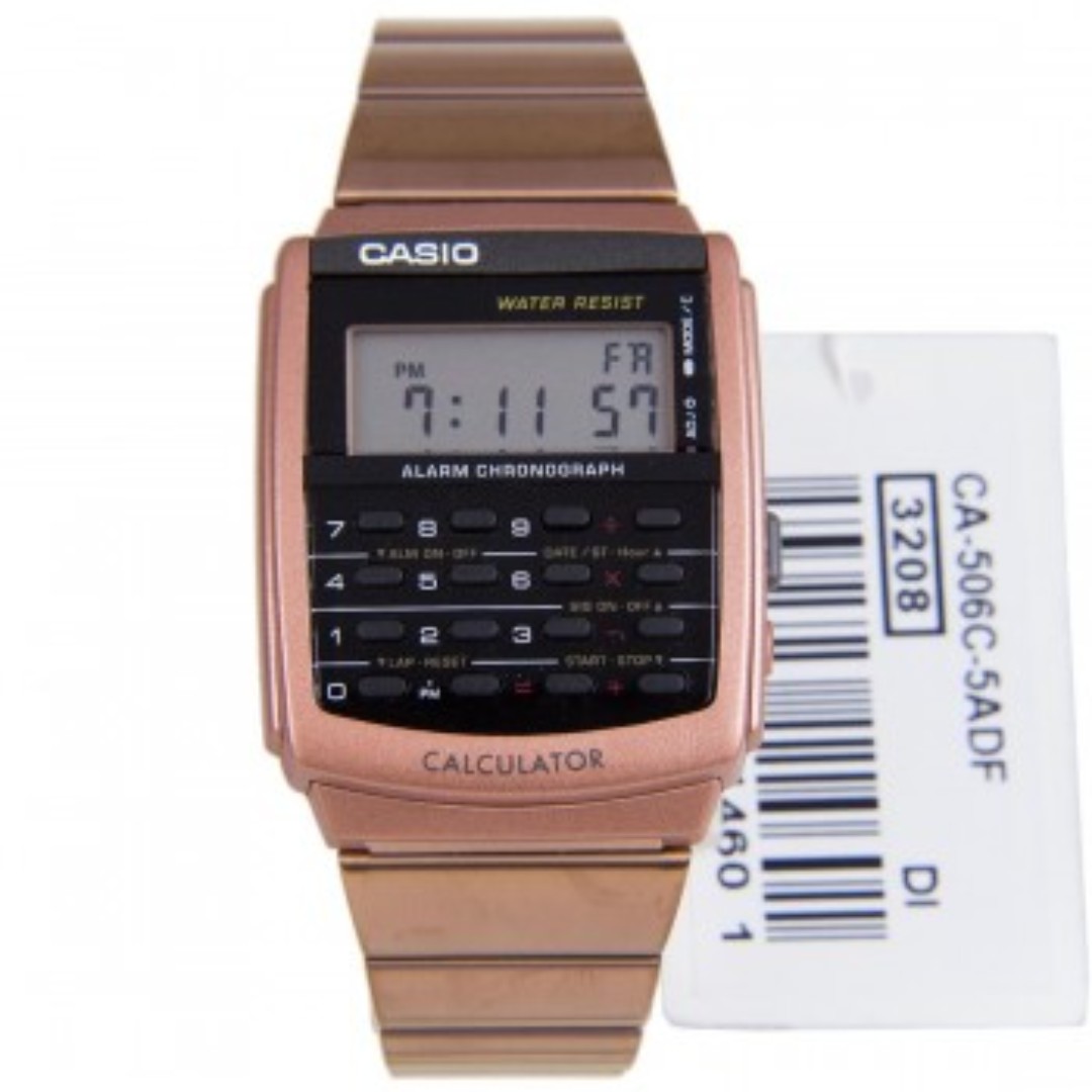 casio calculator rose gold