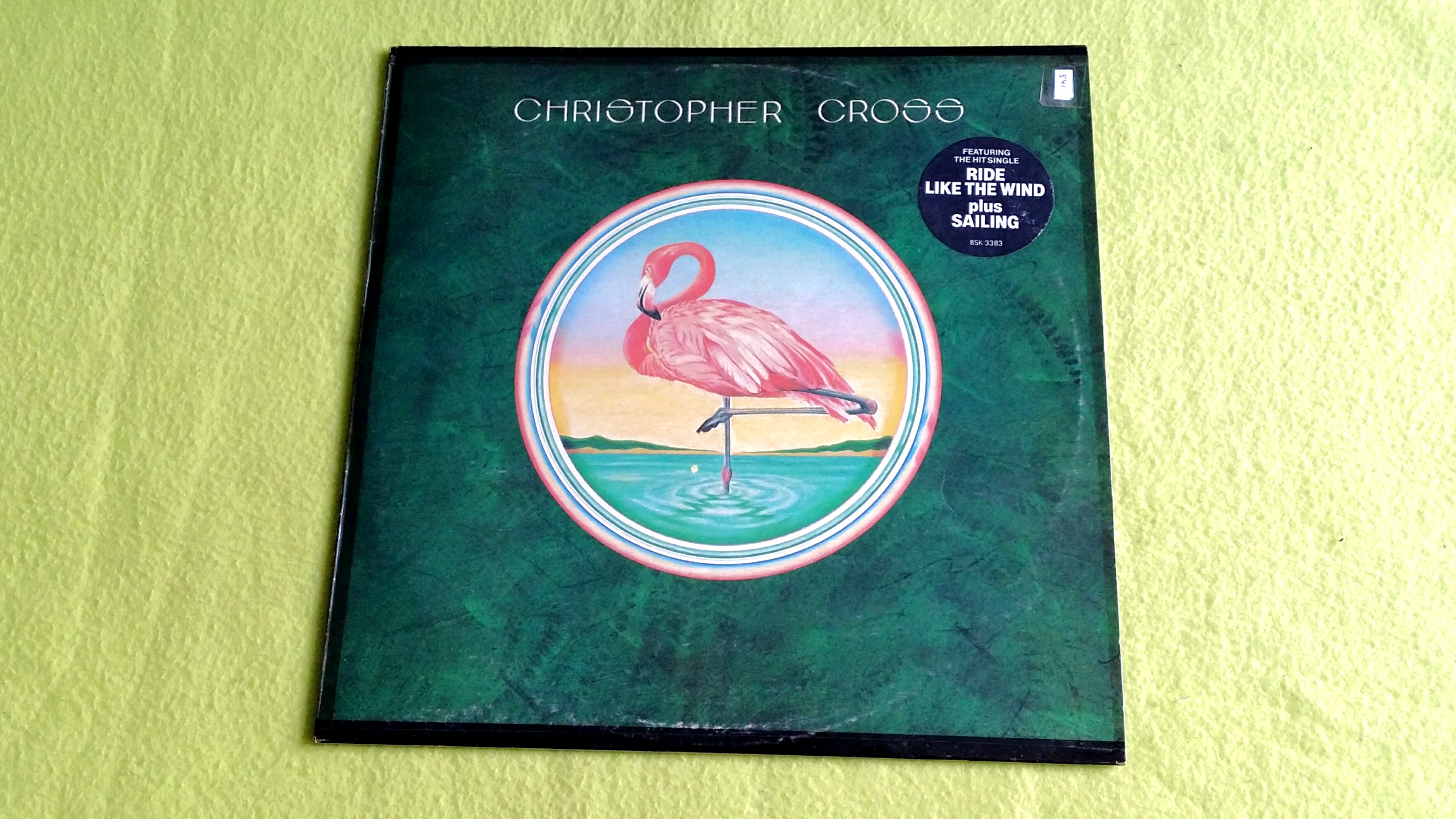 CHRISTOPHER CROSS. sailing (Best album of the year 1980) vinyl record