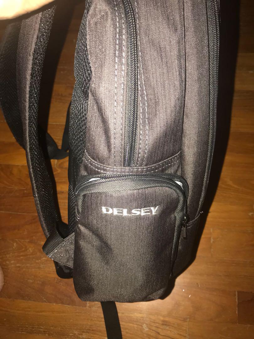 delsey clair laptop backpack