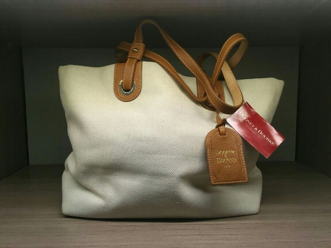 Dooney canvas tote sales
