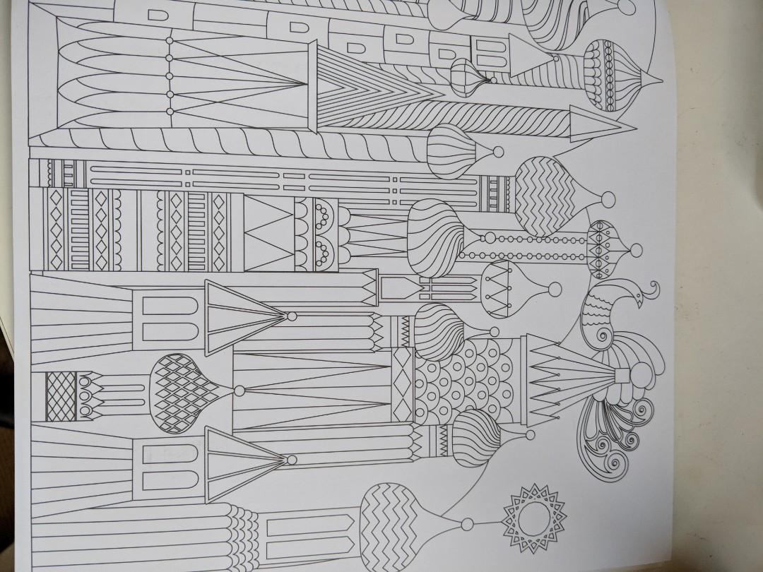 102+ Coloring Book Dream Cities Free Images