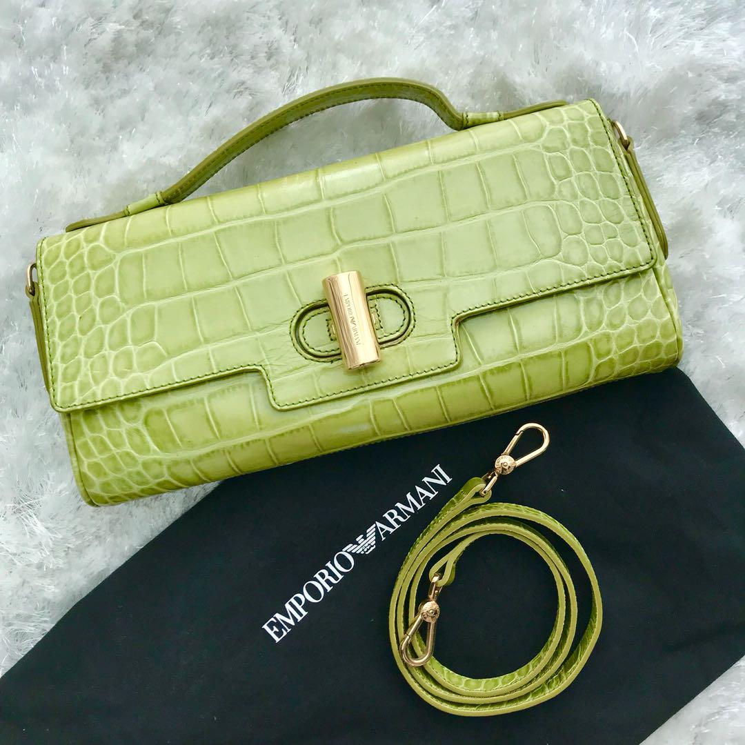 emporio armani clutch