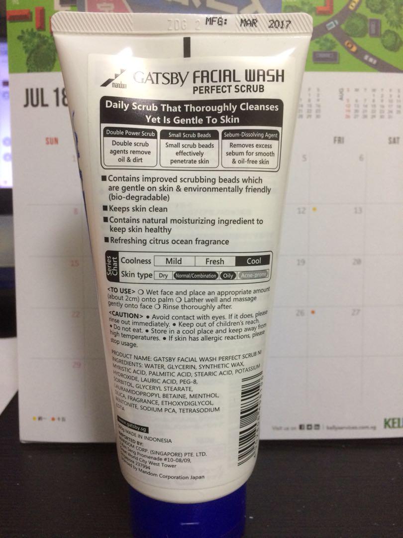 gatsby acne face wash