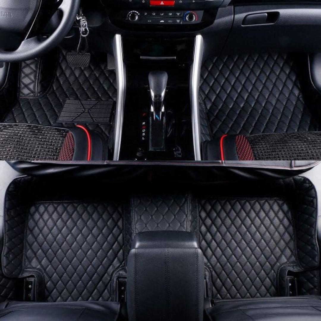 Crazy Sale Customized 3d Luxury Leather Car Boot Mats All